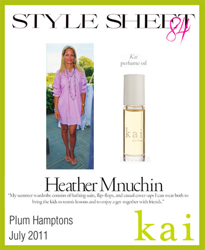 kai featured in plum hamptons july, 2011