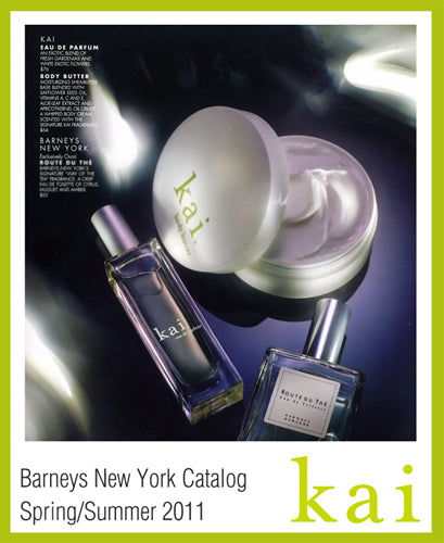 kai featured in barneys new york catalog spring/summer, 2011