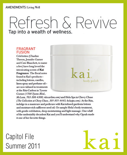 kai featured in capitol file summer, 2011