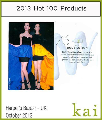 kai featured in harper's bazaar - uk october, 2013