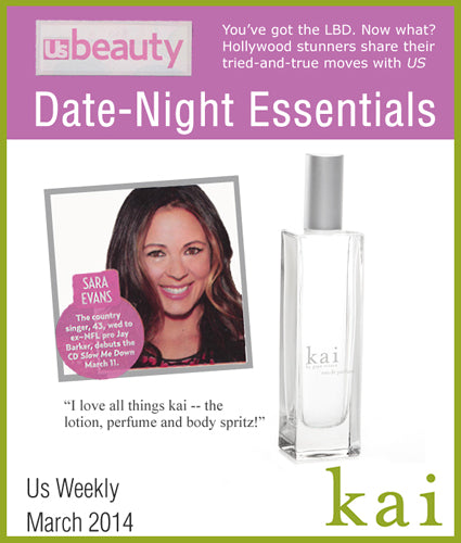 kai fragrance featured in us weekly march 2014
