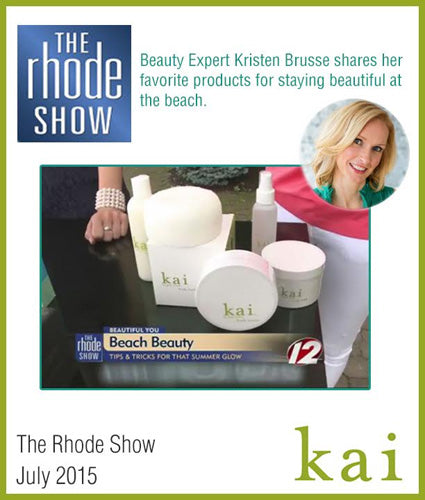 kai fragrance featured in the rhode show july 2015