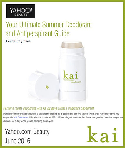 kai fragrance featured in yahoo.com beauty june 2016