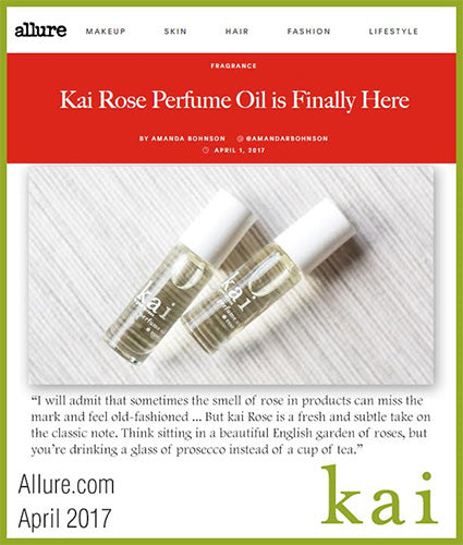 kai fragrance featured in allure.com april 2017