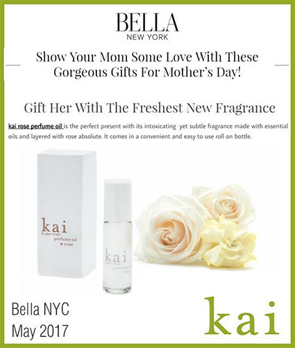 kai fragrance featured in bella nyc may 2017