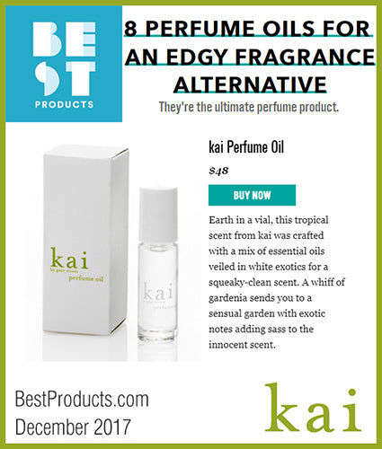 kai fragrance featured in bestproducts.com december 2017