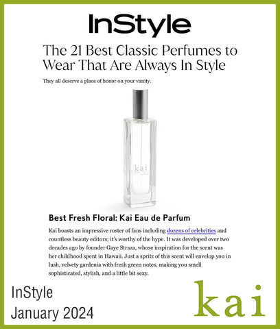 best floral perfume - kai eau de parfum - instyle - january 2024