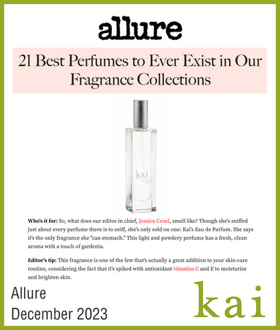 best perfume - kai eau de parfum - allure - december 2023