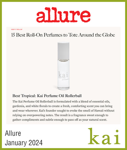 best roll-on perfume - kai perfume oil - allure -january 2024