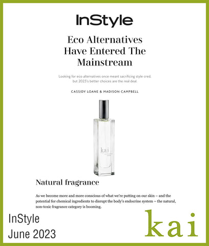 natural fragrance - kai eau de parfum - in style - june 2023