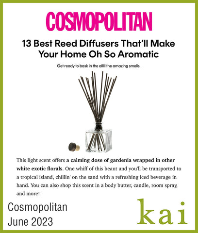 best reed diffuser - kai -cosmopolitan - june 2023