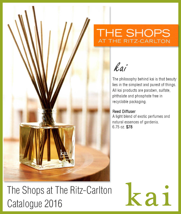 kai fragrance featured in the shops at the ritz-carlton april 2016