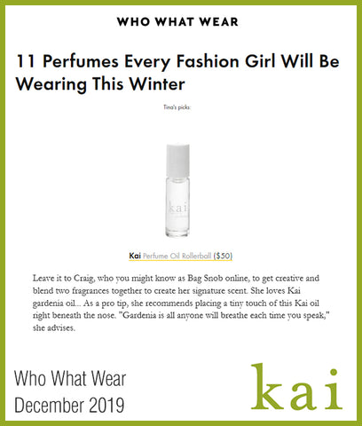 kai perfume oil - who what wear - december 2019