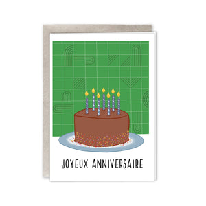 Carte Joyeux Anniversaire Kraftille