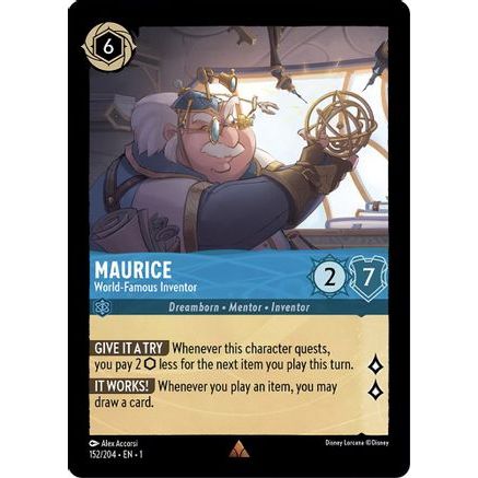 Maurice - World-Famous Inventor (152/204) - The First Chapter Cold Foil