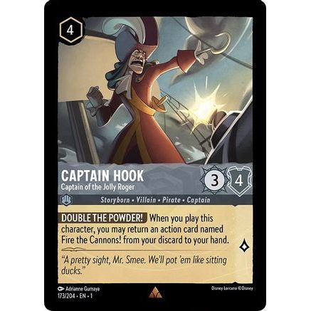 Captain Hook - Captain of the Jolly Roger (173/204) - The First Chapter Cold Foil