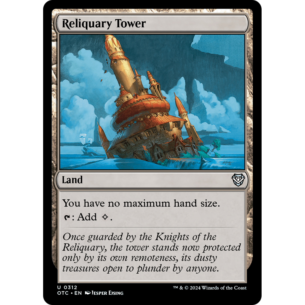Reliquary Tower (OTC-312) - Outlaws of Thunder Junction Commander