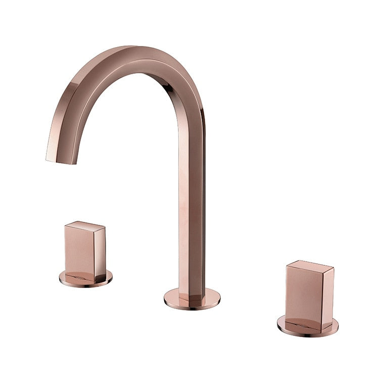 Nordic design 8" Inch wide spread bathroom faucet