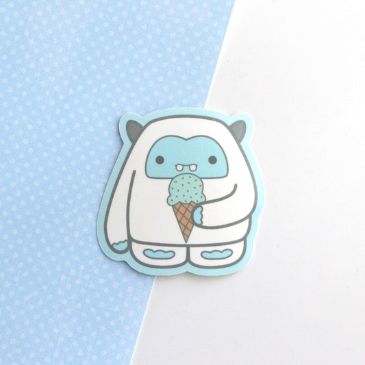 yeti, set, cone! enamel pin-18100-LF