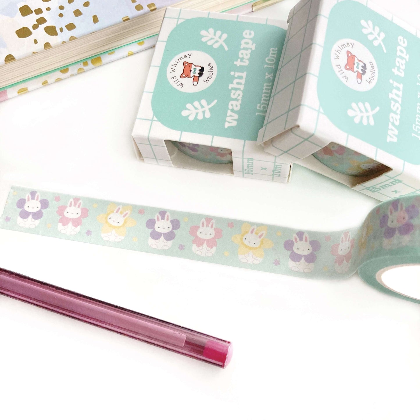 Washi Tape Collection Set - All 13 Designs by Wild Whimsy Woolies