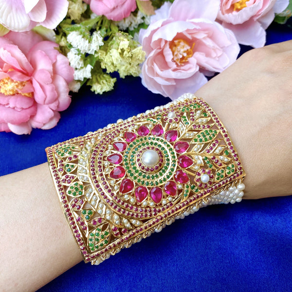 Kundan Bracelet - Buy Kundan Bracelet online in India