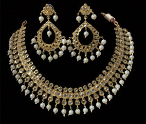 Mumtaz Barfi set pearls (SHIPS IN 4 WEEKS ) – Deccan Jewelry