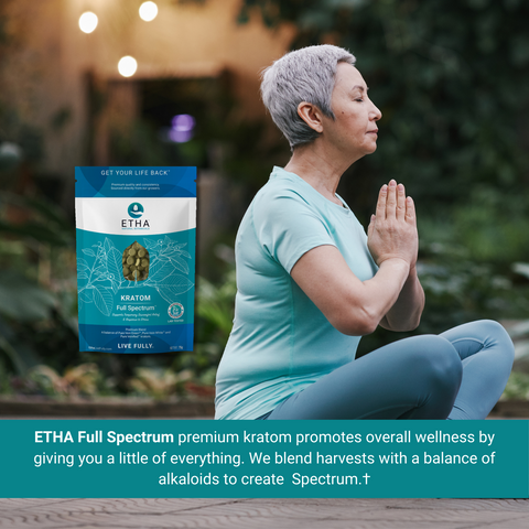 Full Spectrum Kratom - Holistic Health - ETHA Natural Botanicals