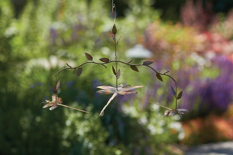 Happy Gardens - DRAGONFLY BRANCH HANGING MOBILE