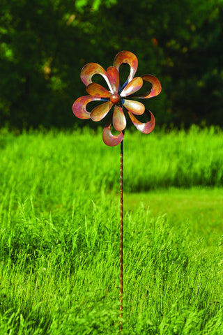 Happy Gardens - Floral Cutout Wind Spinner