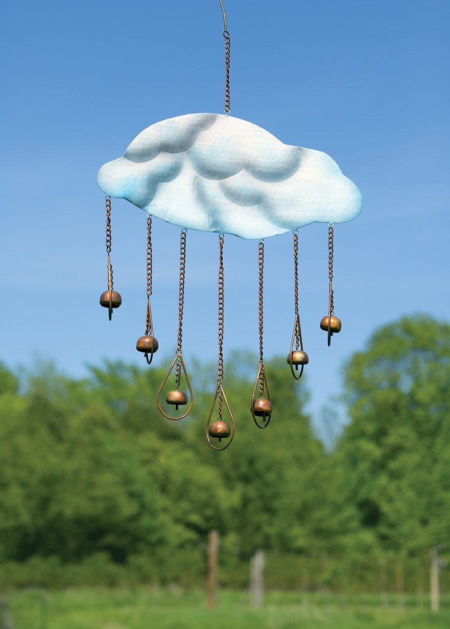Happy Gardens - Clouds and Drops Wind Chime 