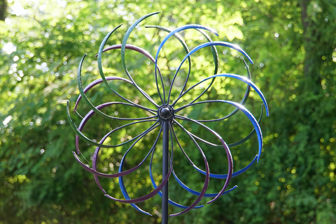 How to balance a metal wind spinner