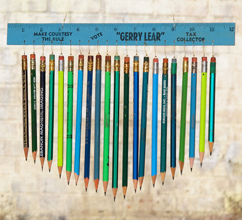 Happy Gardens - Pencil Wind Chime