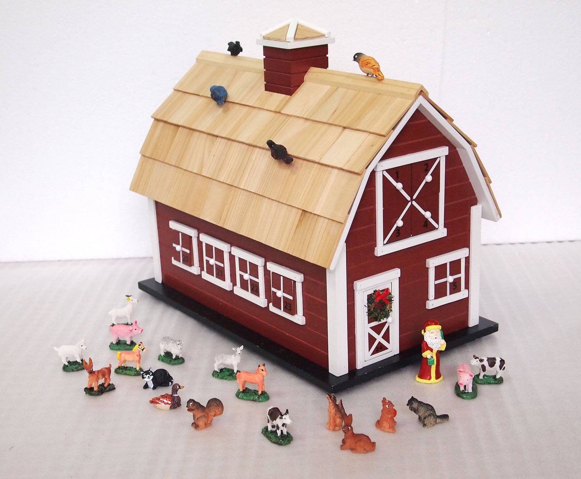 Birdhouse Barn Advent Calendar — Happy Gardens