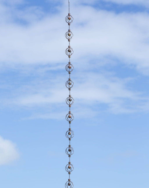 Bee Spiral Rain Chain