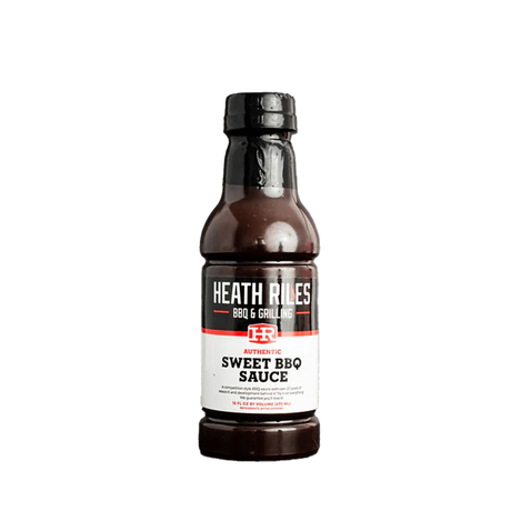 Heath Riles BBQ Sweet Barbecue Sauce, Champion Pitmaster Recipe, Bottle 18  oz. 