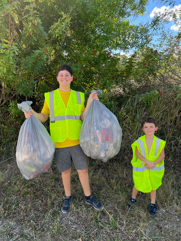 American Bear Cub® waste removal clean ups the Everglades ecosystem.