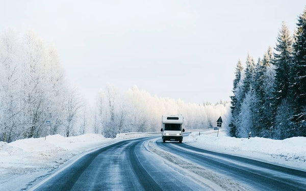 rv camping in winter