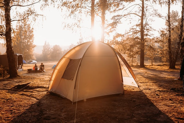 how to clean a tent during camping