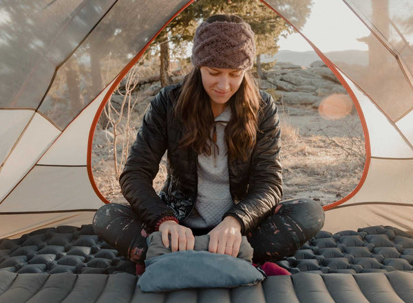 how to clean and store a camping pillow