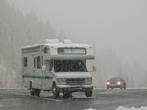 rv camping in the winter