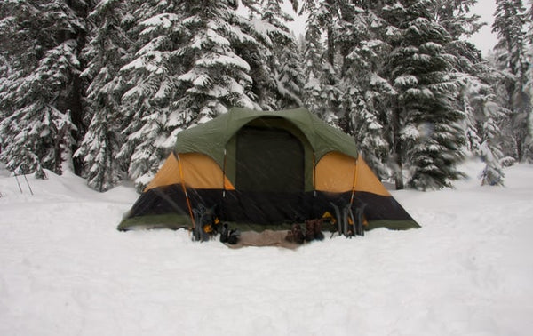 how to insulate a tent for winter camping