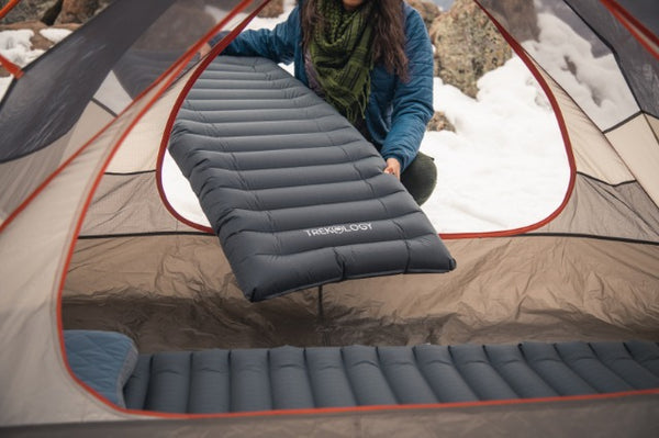 winter camping checklist sleeping pad