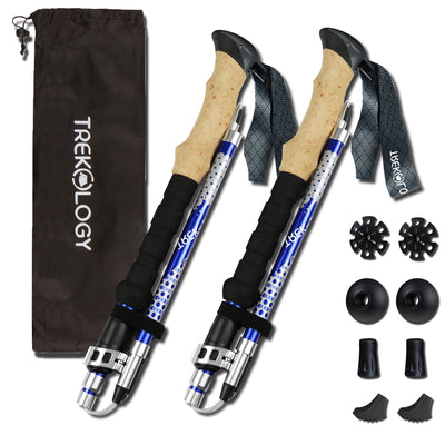 foldable trekking poles