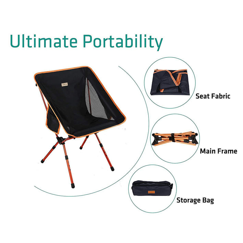 trekology yizi go portable camping chair