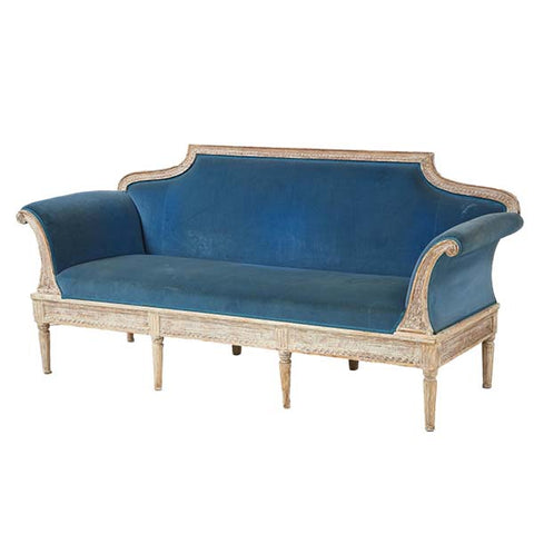 Gustavian sofa, later paint, 1820