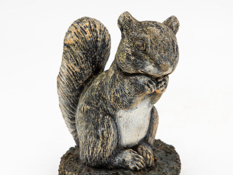 Cast Stone Squirrel