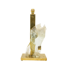 Female Figure Murano Glass Lamp