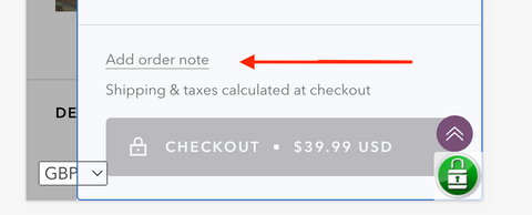 How to submit custom size