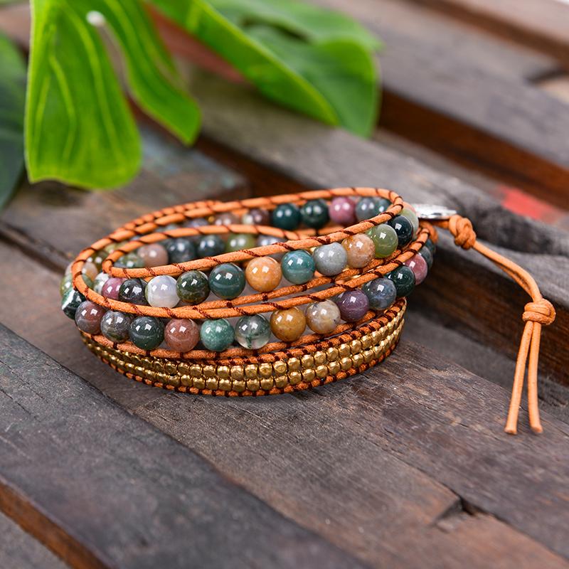 Healing Green Jade Stone Mala Bracelet – Ananta Stones