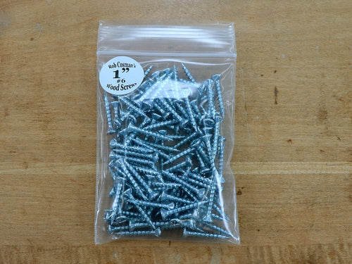 Robertson Head Screw 1'' length, #6